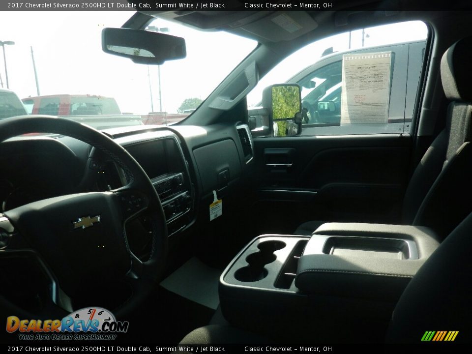2017 Chevrolet Silverado 2500HD LT Double Cab Summit White / Jet Black Photo #3