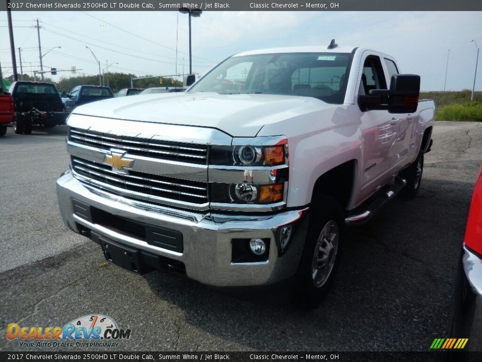 2017 Chevrolet Silverado 2500HD LT Double Cab Summit White / Jet Black Photo #1