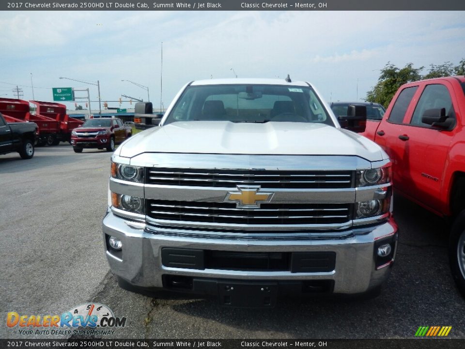2017 Chevrolet Silverado 2500HD LT Double Cab Summit White / Jet Black Photo #2