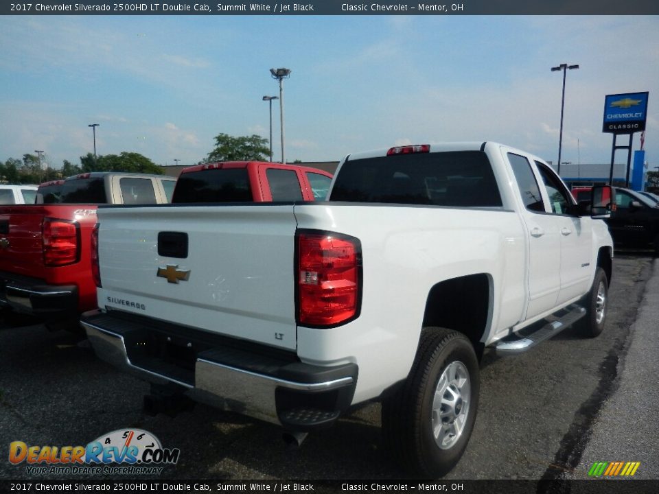 2017 Chevrolet Silverado 2500HD LT Double Cab Summit White / Jet Black Photo #4