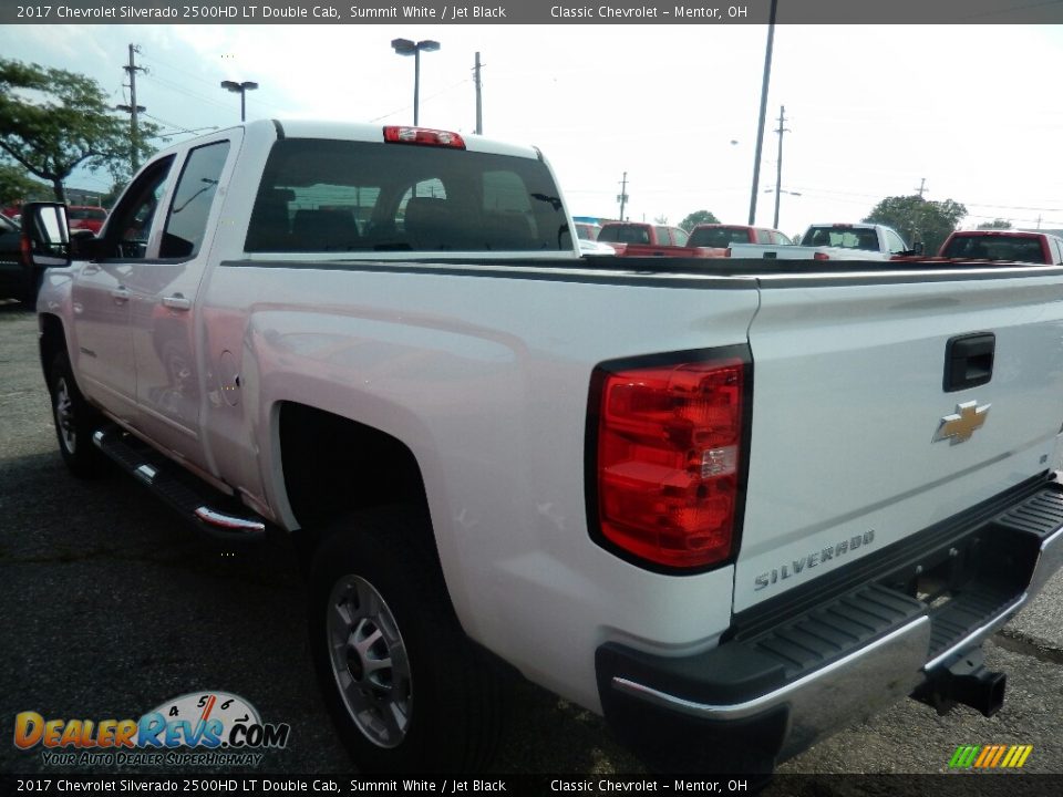 2017 Chevrolet Silverado 2500HD LT Double Cab Summit White / Jet Black Photo #5