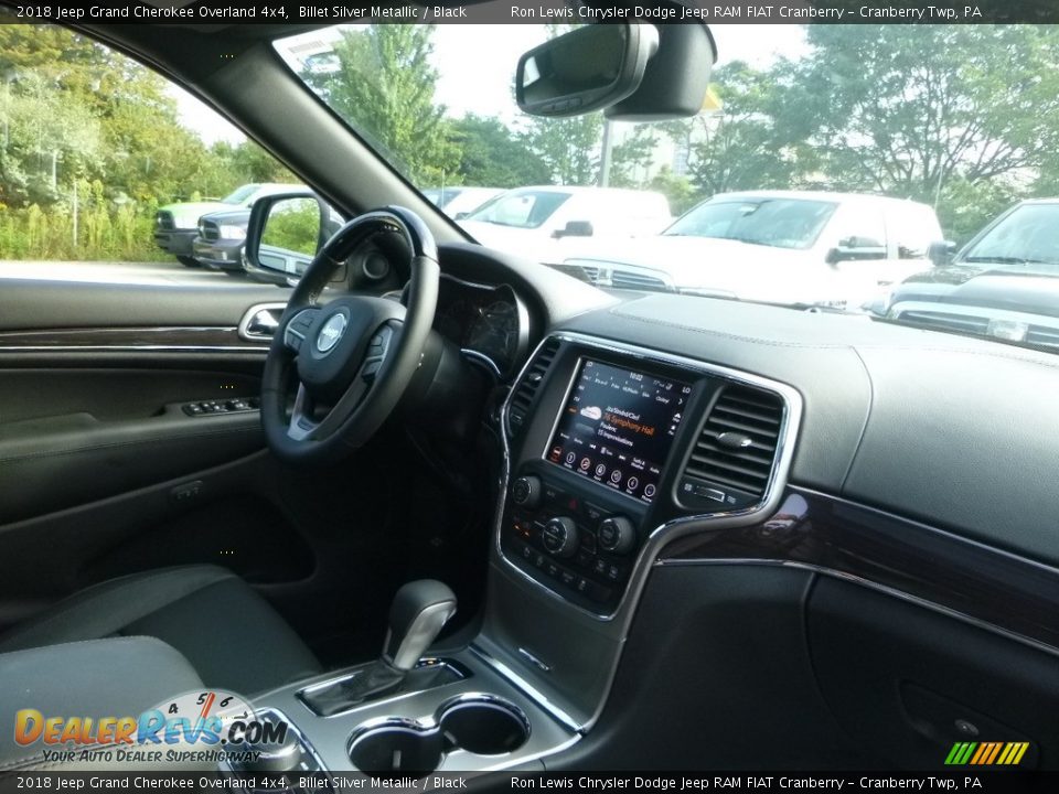 2018 Jeep Grand Cherokee Overland 4x4 Billet Silver Metallic / Black Photo #11