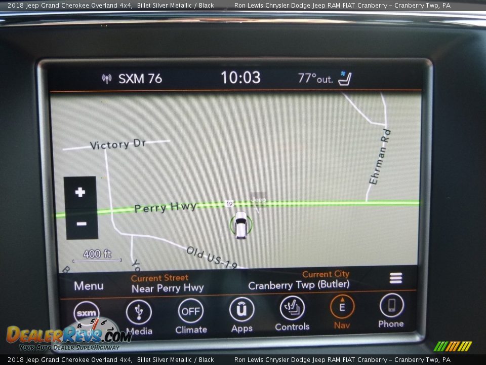 2018 Jeep Grand Cherokee Overland 4x4 Billet Silver Metallic / Black Photo #18