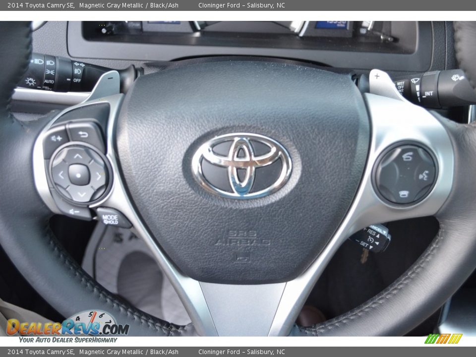2014 Toyota Camry SE Magnetic Gray Metallic / Black/Ash Photo #22
