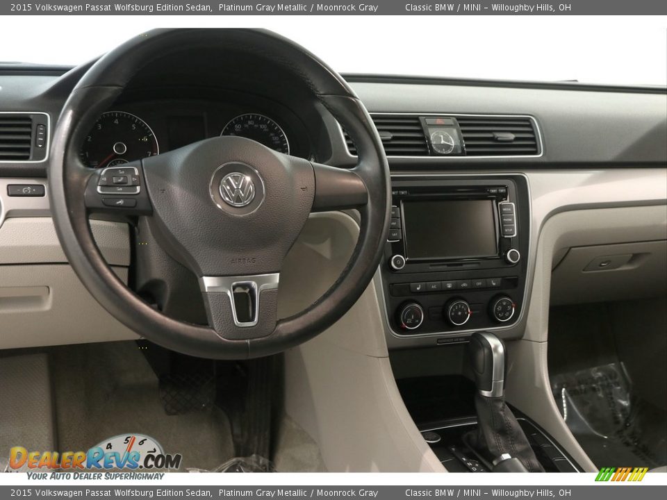 2015 Volkswagen Passat Wolfsburg Edition Sedan Platinum Gray Metallic / Moonrock Gray Photo #6
