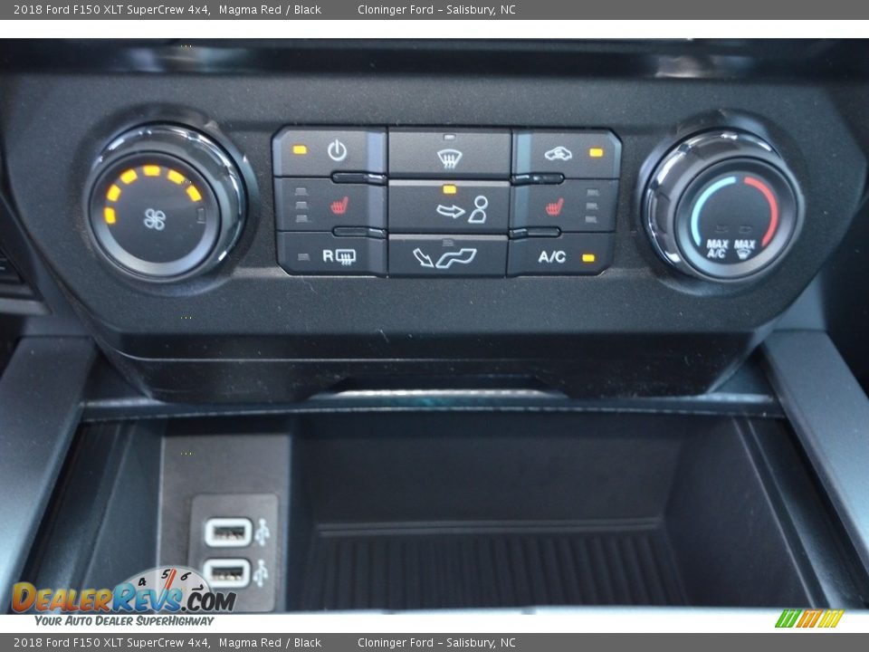Controls of 2018 Ford F150 XLT SuperCrew 4x4 Photo #16