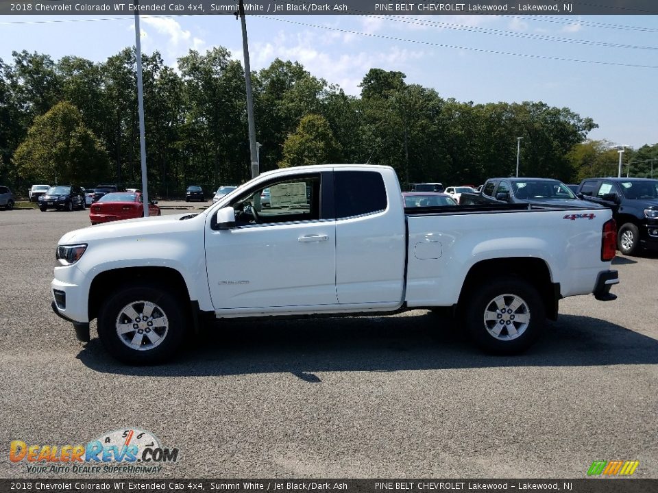2018 Chevrolet Colorado WT Extended Cab 4x4 Summit White / Jet Black/Dark Ash Photo #3