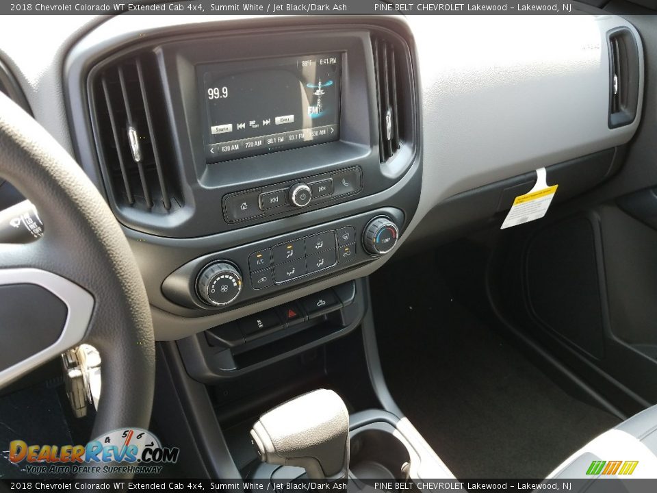2018 Chevrolet Colorado WT Extended Cab 4x4 Summit White / Jet Black/Dark Ash Photo #10