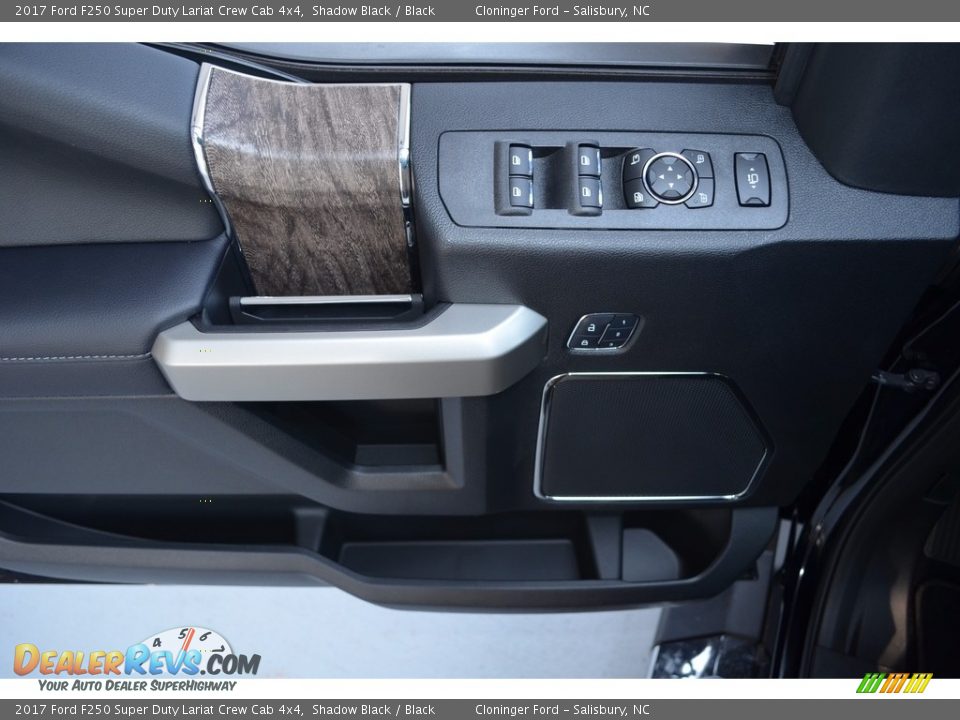 2017 Ford F250 Super Duty Lariat Crew Cab 4x4 Shadow Black / Black Photo #6