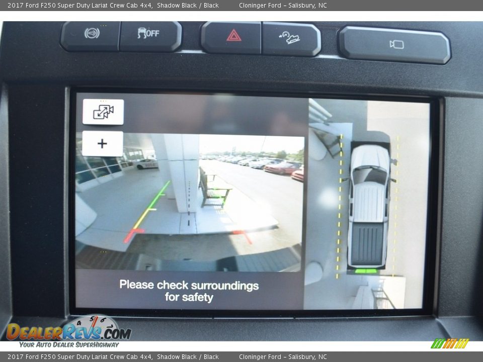2017 Ford F250 Super Duty Lariat Crew Cab 4x4 Shadow Black / Black Photo #15