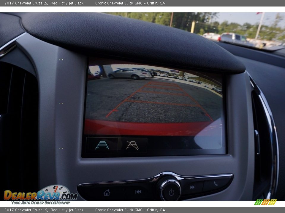 2017 Chevrolet Cruze LS Red Hot / Jet Black Photo #14