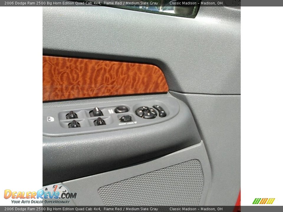2006 Dodge Ram 2500 Big Horn Edition Quad Cab 4x4 Flame Red / Medium Slate Gray Photo #8