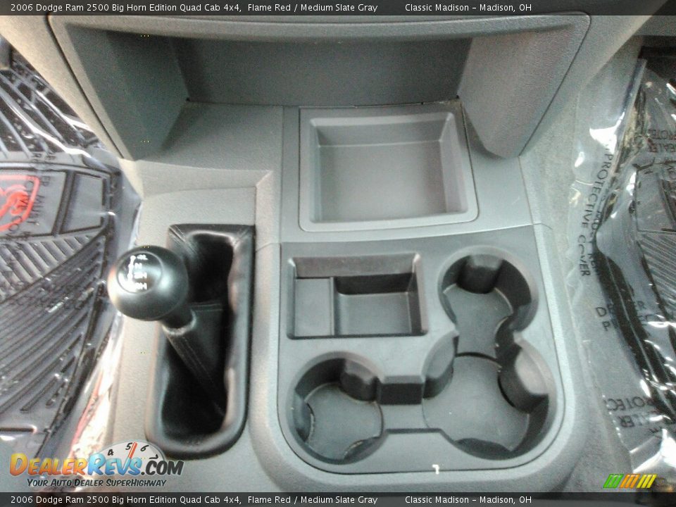 2006 Dodge Ram 2500 Big Horn Edition Quad Cab 4x4 Flame Red / Medium Slate Gray Photo #13