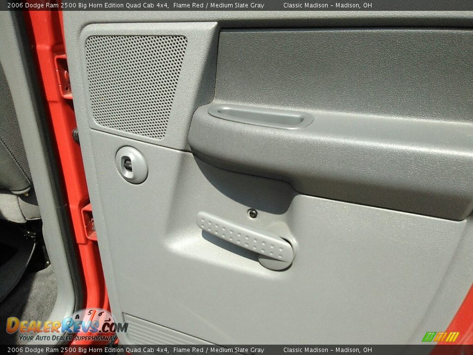 2006 Dodge Ram 2500 Big Horn Edition Quad Cab 4x4 Flame Red / Medium Slate Gray Photo #15