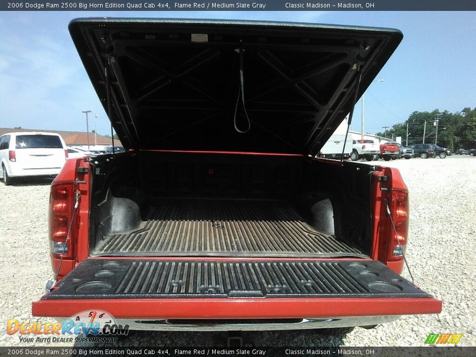 2006 Dodge Ram 2500 Big Horn Edition Quad Cab 4x4 Flame Red / Medium Slate Gray Photo #21