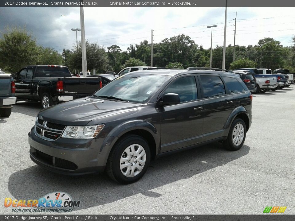 2017 Dodge Journey SE Granite Pearl-Coat / Black Photo #1