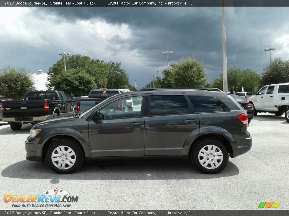 2017 Dodge Journey SE Granite Pearl-Coat / Black Photo #2