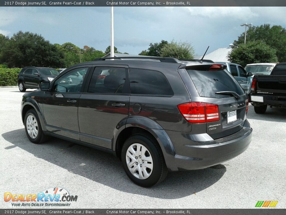 2017 Dodge Journey SE Granite Pearl-Coat / Black Photo #4
