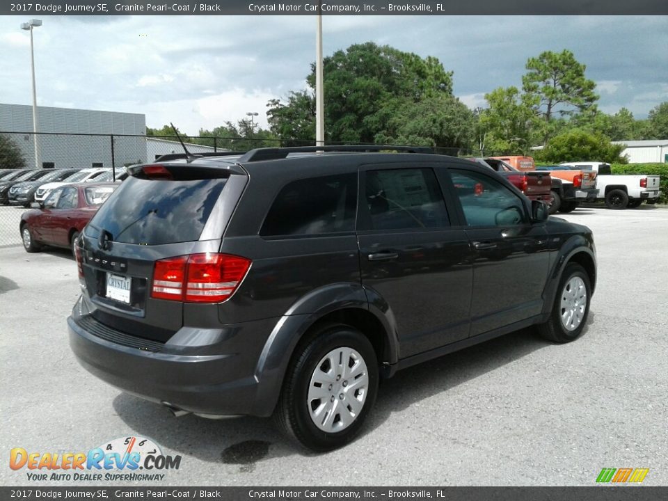 2017 Dodge Journey SE Granite Pearl-Coat / Black Photo #6