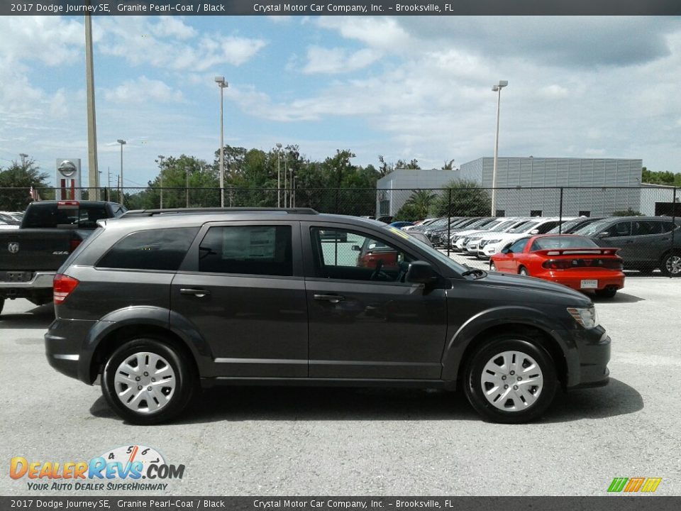 2017 Dodge Journey SE Granite Pearl-Coat / Black Photo #7