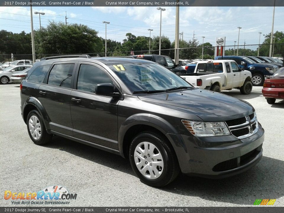 2017 Dodge Journey SE Granite Pearl-Coat / Black Photo #8