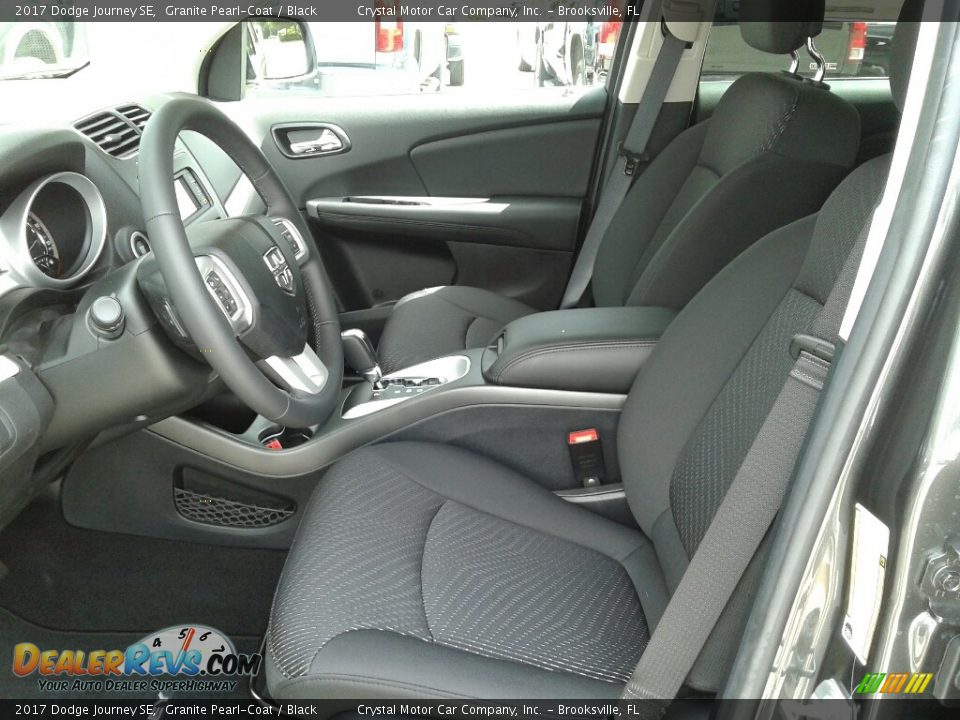 2017 Dodge Journey SE Granite Pearl-Coat / Black Photo #10