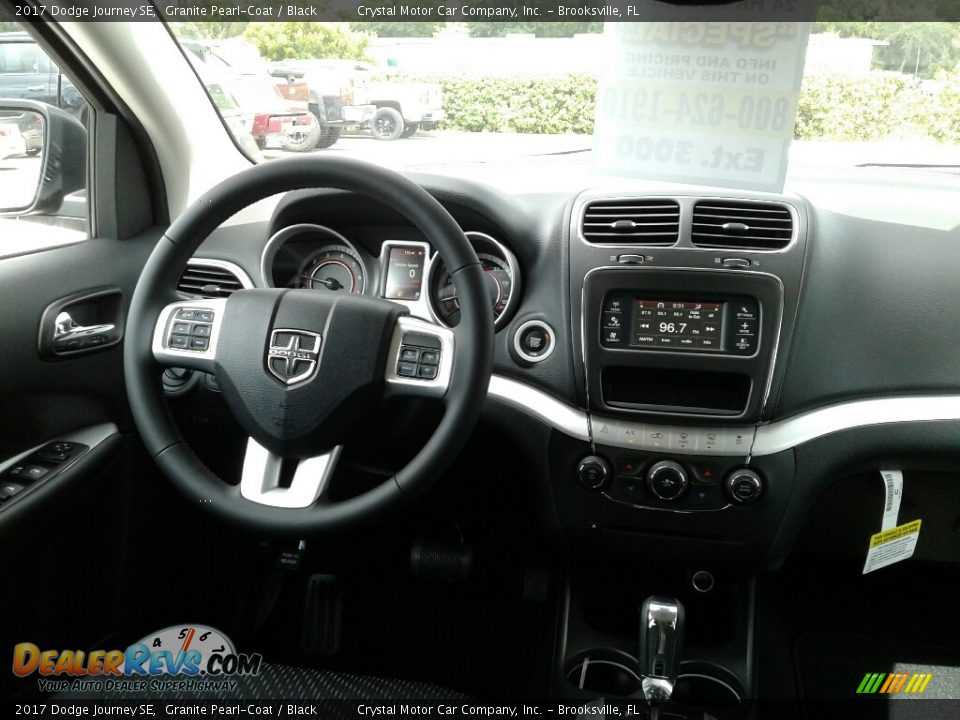 2017 Dodge Journey SE Granite Pearl-Coat / Black Photo #14