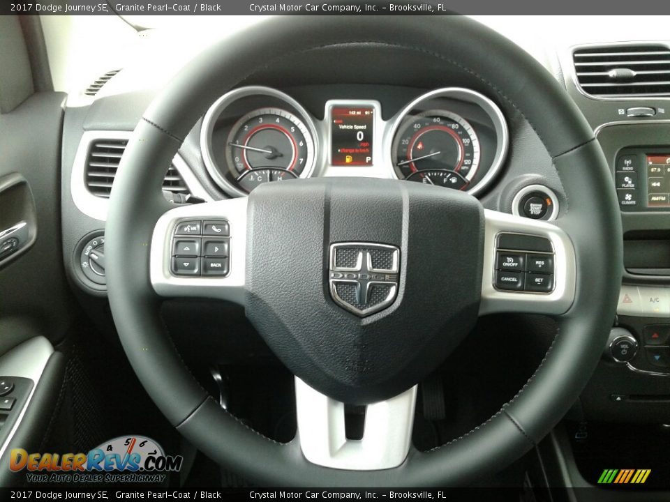 2017 Dodge Journey SE Granite Pearl-Coat / Black Photo #15