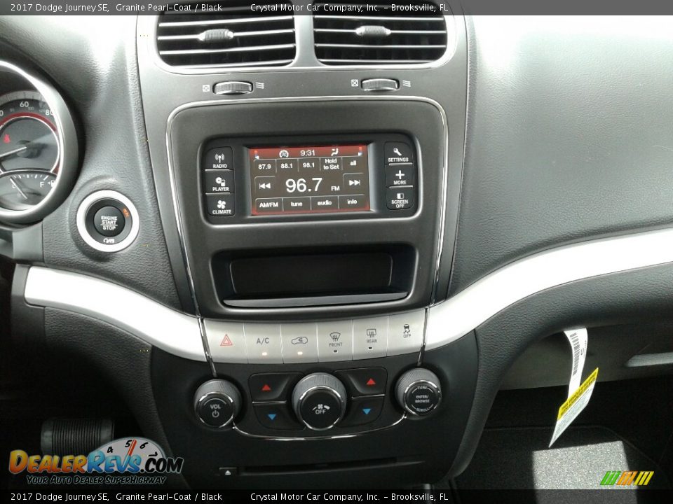 2017 Dodge Journey SE Granite Pearl-Coat / Black Photo #16
