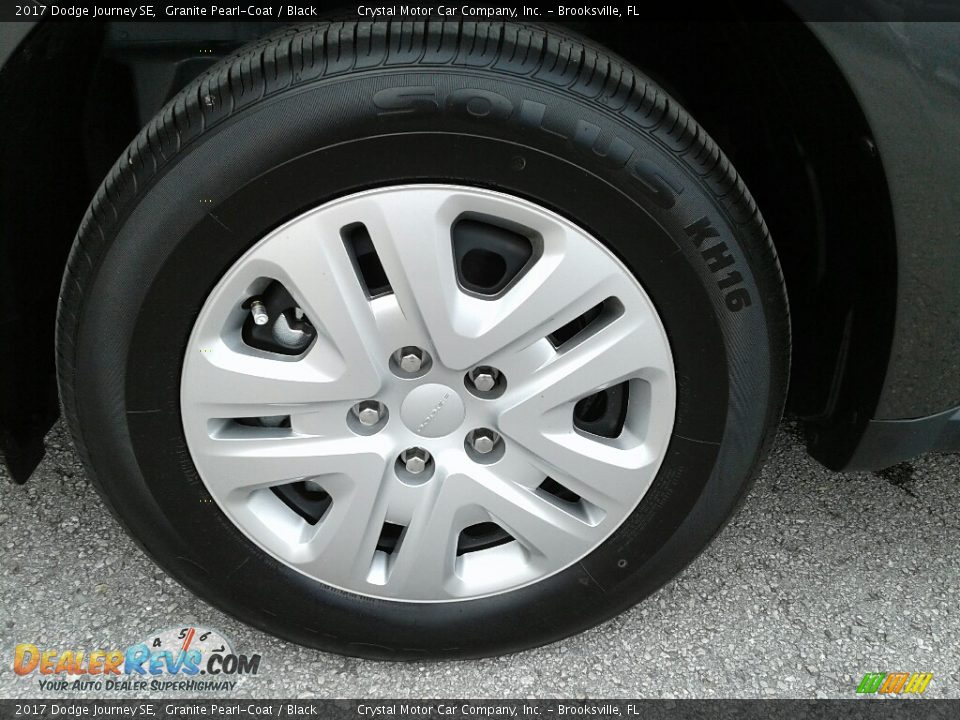 2017 Dodge Journey SE Granite Pearl-Coat / Black Photo #21