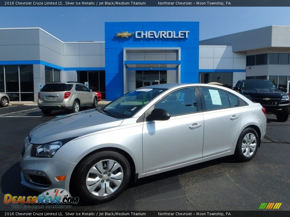 2016 Chevrolet Cruze Limited LS Silver Ice Metallic / Jet Black/Medium Titanium Photo #1