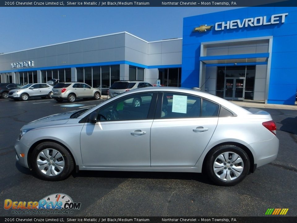 2016 Chevrolet Cruze Limited LS Silver Ice Metallic / Jet Black/Medium Titanium Photo #3