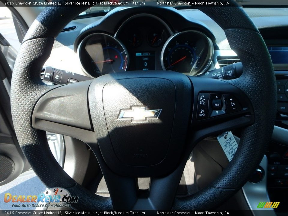 2016 Chevrolet Cruze Limited LS Silver Ice Metallic / Jet Black/Medium Titanium Photo #27