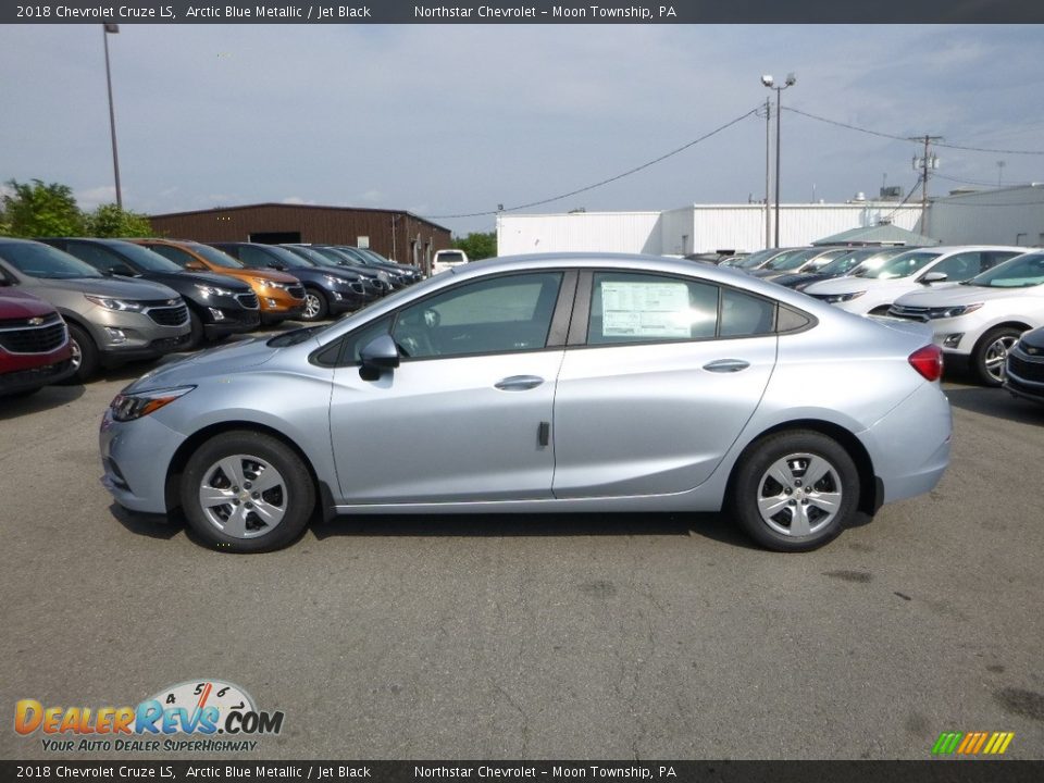 2018 Chevrolet Cruze LS Arctic Blue Metallic / Jet Black Photo #2