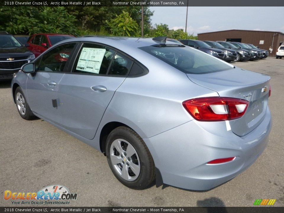 2018 Chevrolet Cruze LS Arctic Blue Metallic / Jet Black Photo #3