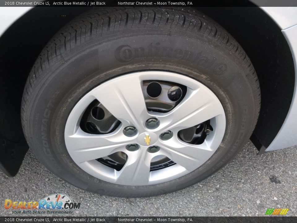 2018 Chevrolet Cruze LS Arctic Blue Metallic / Jet Black Photo #9