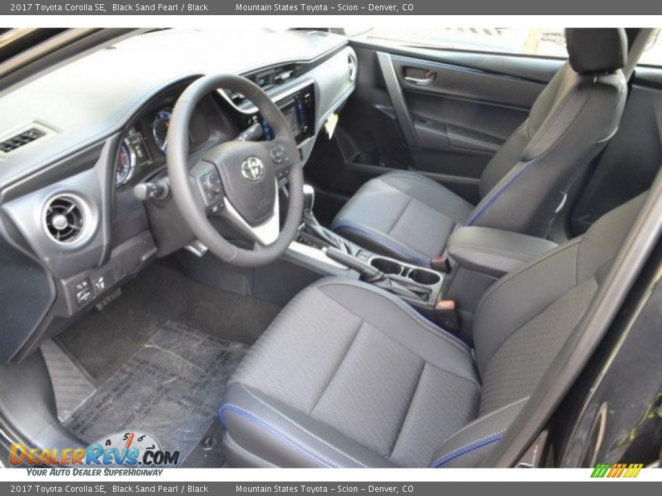 2017 Toyota Corolla SE Black Sand Pearl / Black Photo #5