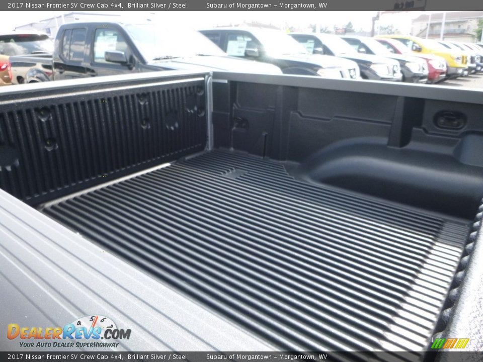 2017 Nissan Frontier SV Crew Cab 4x4 Brilliant Silver / Steel Photo #6