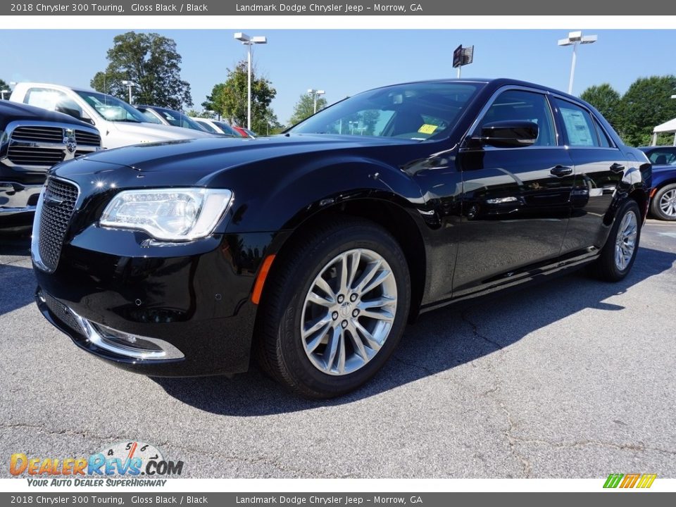 2018 Chrysler 300 Touring Gloss Black / Black Photo #1