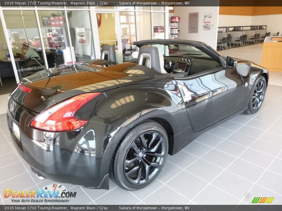 Magnetic Black 2016 Nissan 370Z Touring Roadster Photo #6