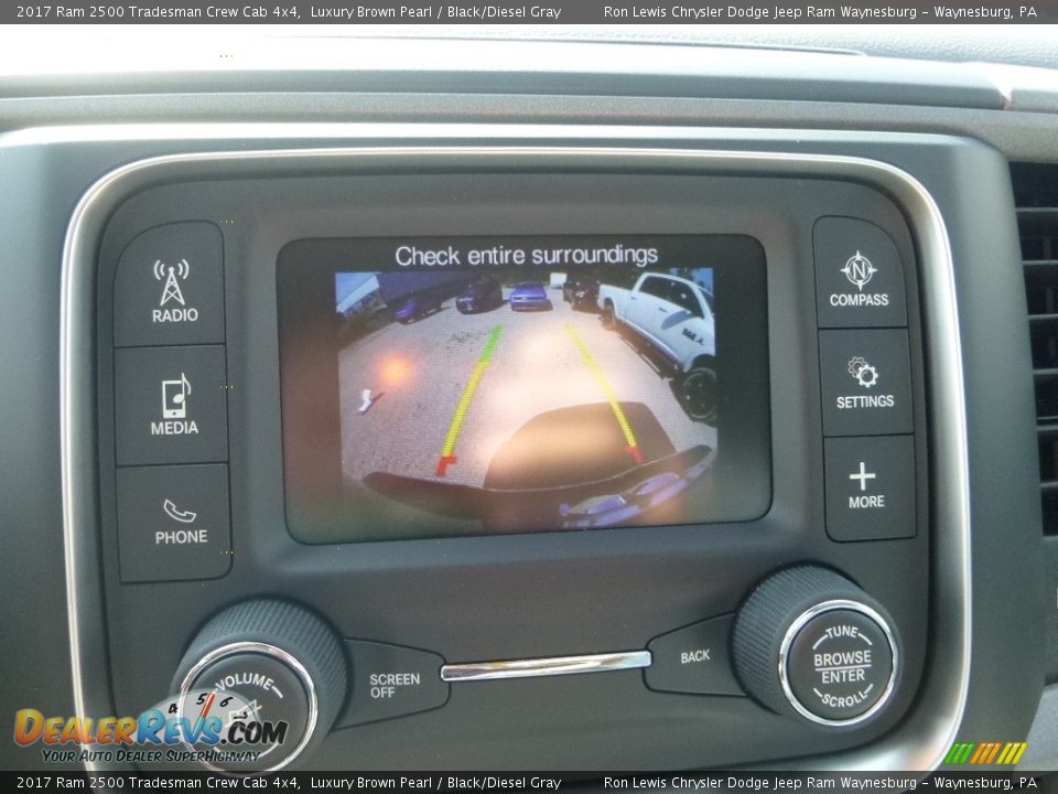 2017 Ram 2500 Tradesman Crew Cab 4x4 Luxury Brown Pearl / Black/Diesel Gray Photo #19