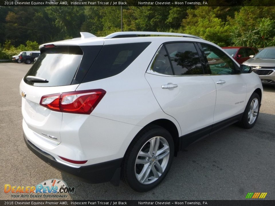 2018 Chevrolet Equinox Premier AWD Iridescent Pearl Tricoat / Jet Black Photo #5