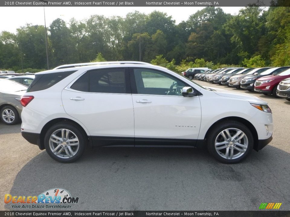 2018 Chevrolet Equinox Premier AWD Iridescent Pearl Tricoat / Jet Black Photo #6