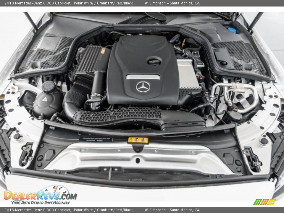 2018 Mercedes-Benz C 300 Cabriolet 2.0 Liter Turbocharged DOHC 16-Valve VVT 4 Cylinder Engine Photo #8