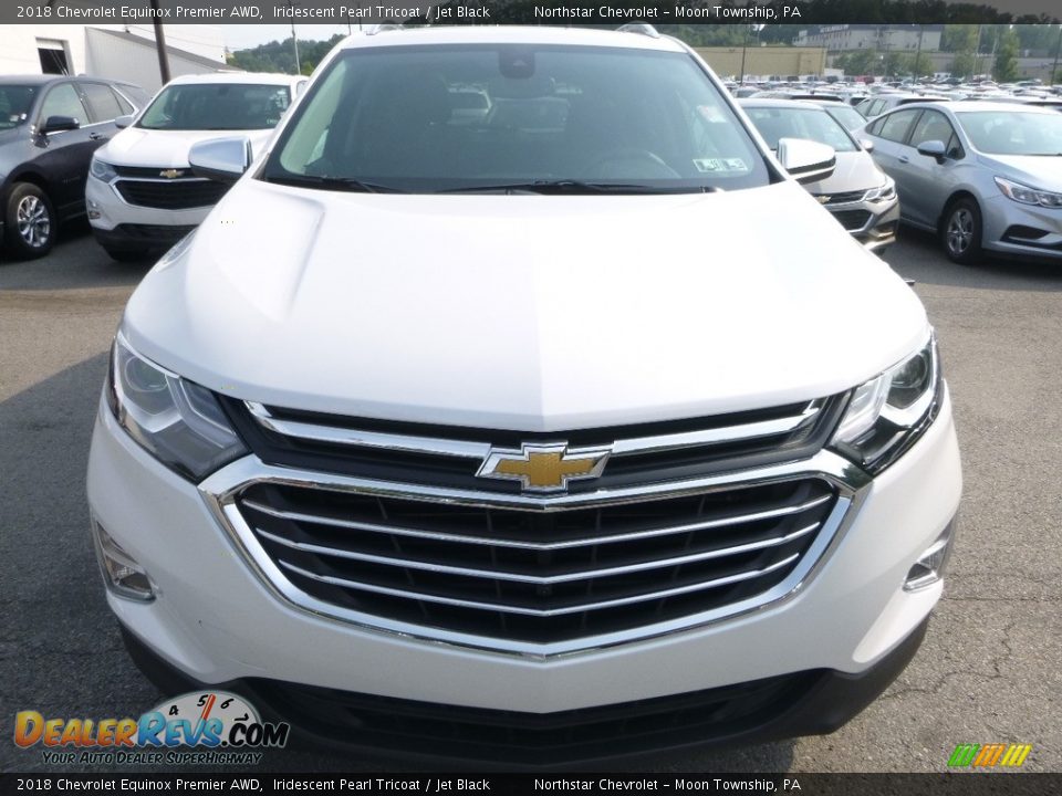 2018 Chevrolet Equinox Premier AWD Iridescent Pearl Tricoat / Jet Black Photo #8