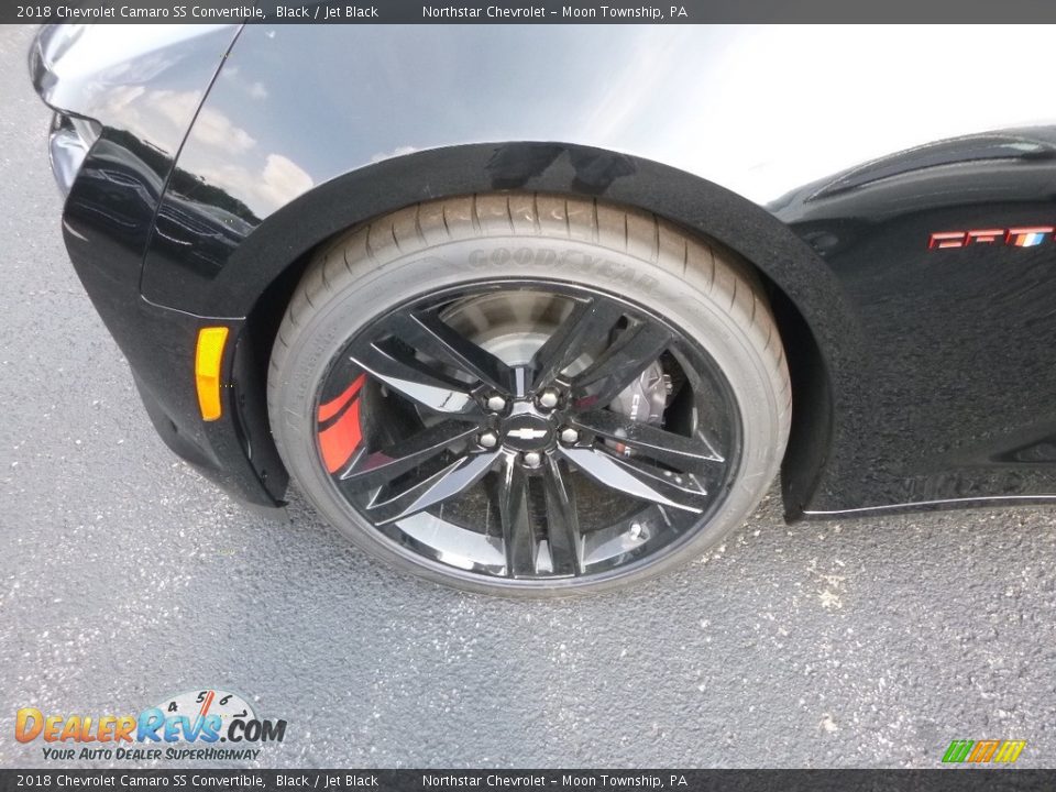 2018 Chevrolet Camaro SS Convertible Black / Jet Black Photo #2