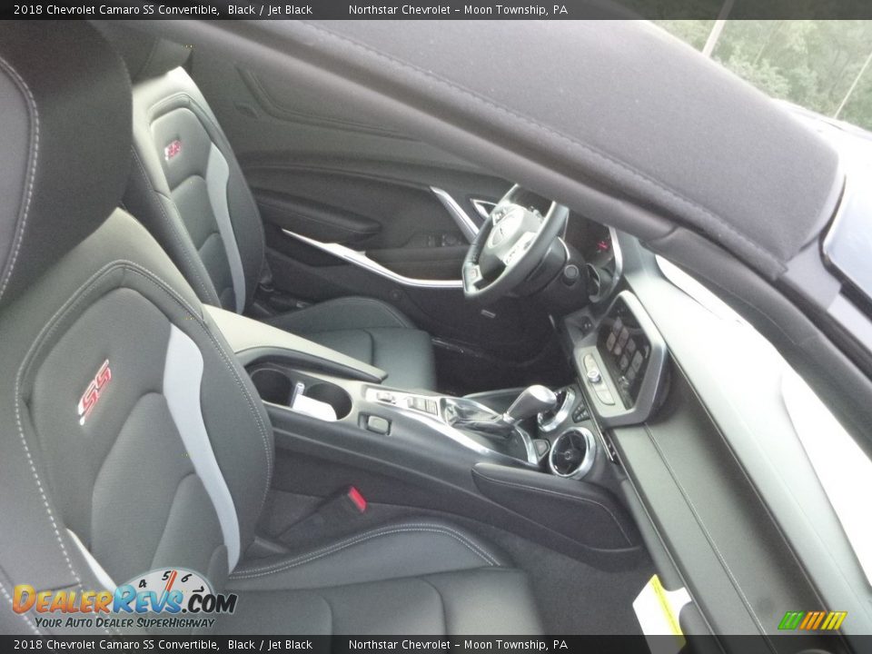 2018 Chevrolet Camaro SS Convertible Black / Jet Black Photo #10