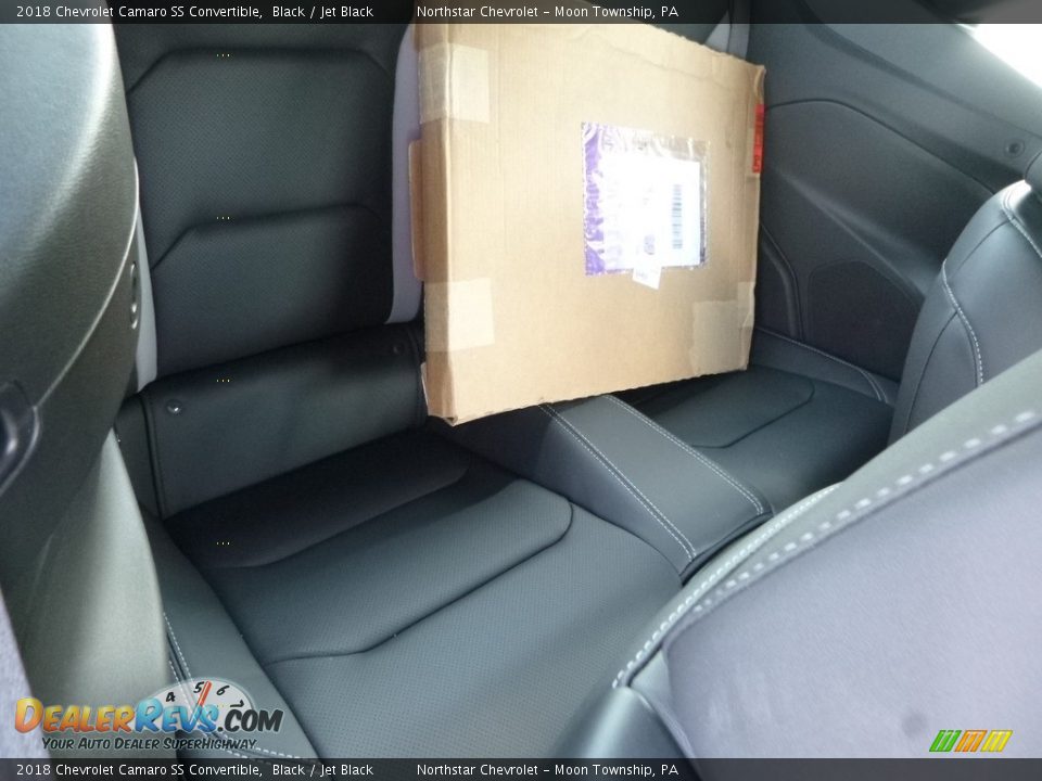 2018 Chevrolet Camaro SS Convertible Black / Jet Black Photo #13