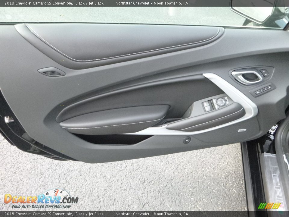 2018 Chevrolet Camaro SS Convertible Black / Jet Black Photo #14