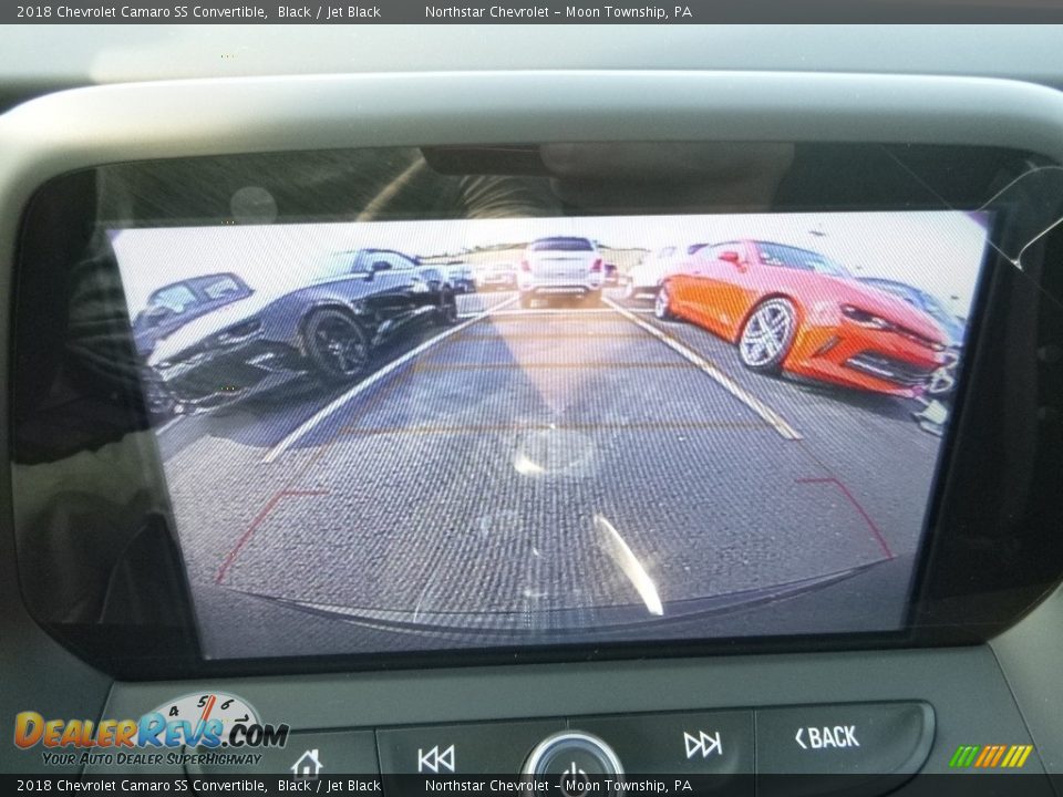 2018 Chevrolet Camaro SS Convertible Black / Jet Black Photo #18